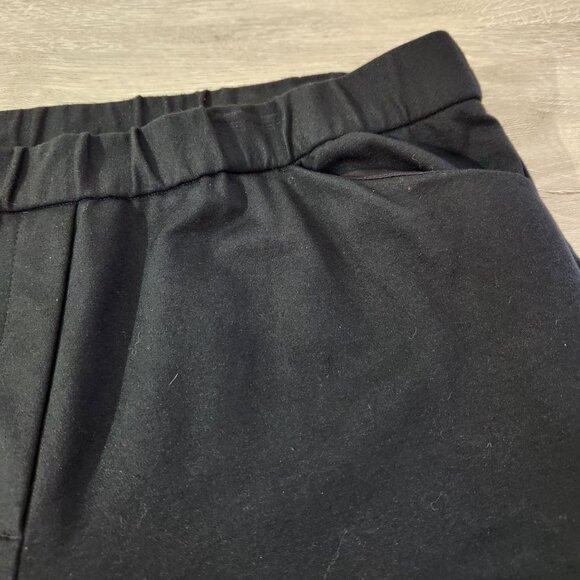 J. Jill Black Ponte Slim Leg Pant With Pockets Women's Size M - Picture 8 of 12